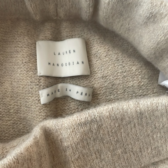 LAUREN MANOOGIAN WOOL MITER PANTS - Picture 2 of 5